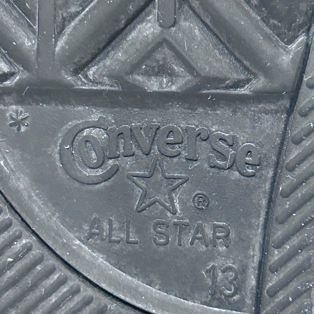 Converse Star Player‎ EV Ox Kids Sneakers Black Green Size 13 Youth Low Top - Picture 8 of 9